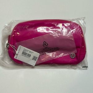 Lululemon everywhere belt bag sonic hot pink new in sealed package Barbie